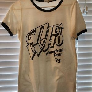 Urban Outfitters “The Who” t shirt - size M